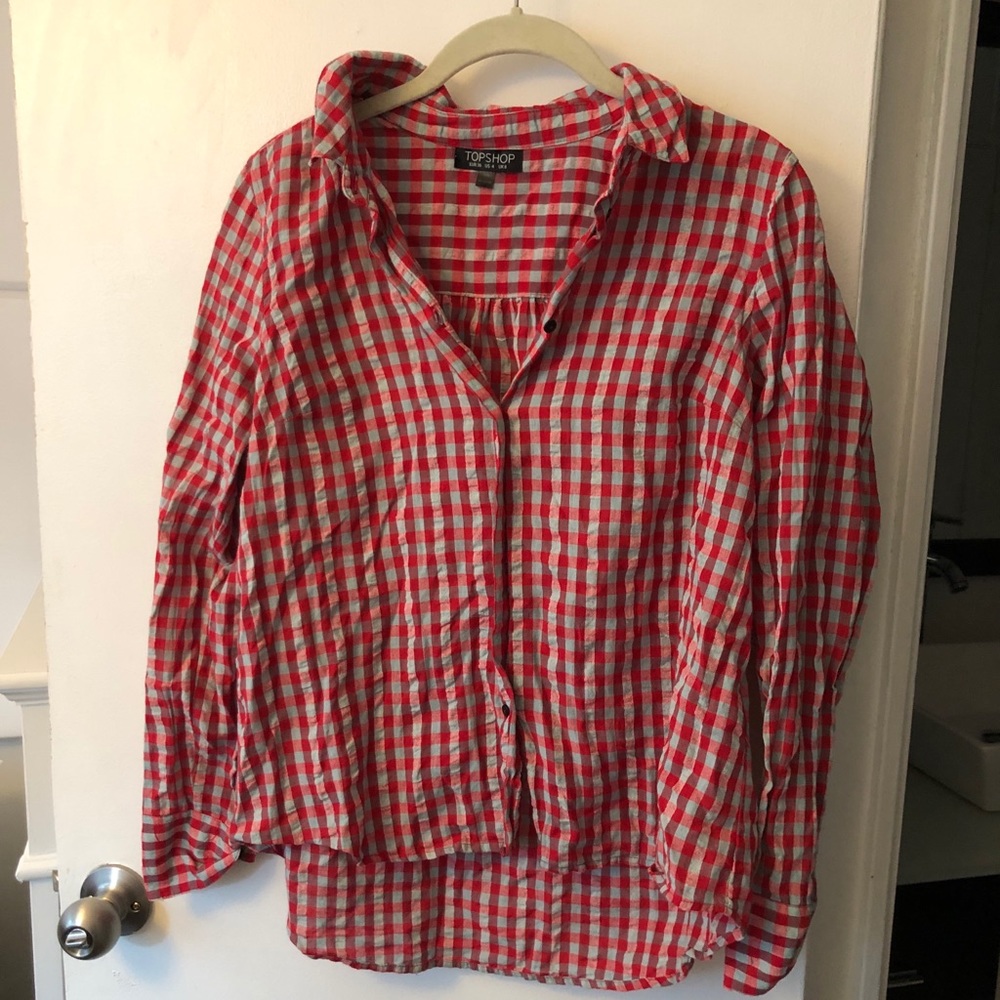 Topshop Flannel Shirt